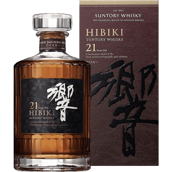 解酒方法三：選擇品質優良的酒款 - 響 21年日本威士忌
