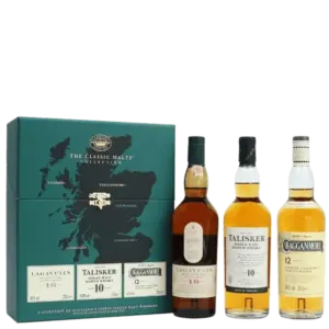 帝亞吉歐 Diageo系列中樣組 Lagavulin，Talisker，Cragganmore 200ML*3