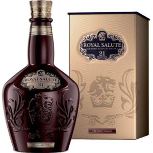 皇家禮炮 21年調和威士忌(舊版金盒紅瓶)1000ML