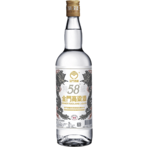 金門酒廠 58度白標高粱酒 600ML