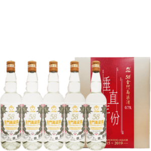 金門酒廠 垂直年分垂藏寶箱 5入組