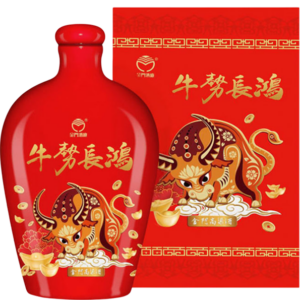 金門酒廠 戰酒黑金龍牛勢長鴻高粱酒(紅)