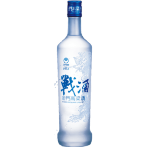 金門酒廠 戰酒黑金龍磨砂瓶高粱酒