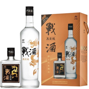 金門酒廠 戰酒黑金龍醇金限量禮盒