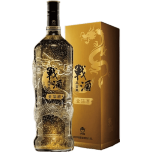 金門酒廠 戰酒黑金龍金箔酒3.6L(3D立體蟠龍瓶身)