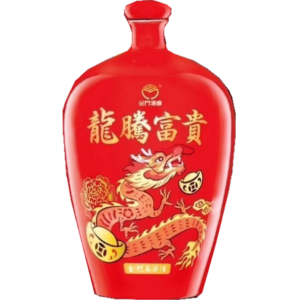 金門酒廠 龍騰富貴紀念酒(招財紅)