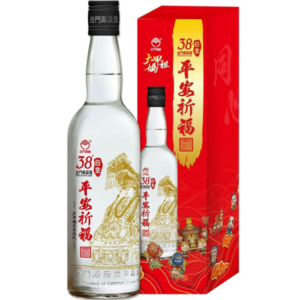 金門高粱 38度白金-平安祈福紀念酒
