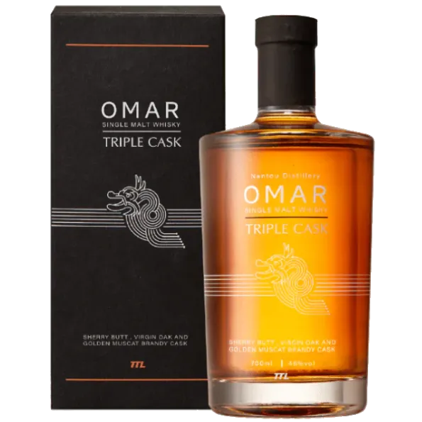 OMAR 三桶單一麥芽威士忌 龍騰青雲