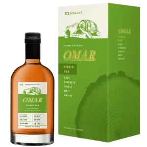 OMAR 新橡木桶原桶強度單一麥芽台灣威士忌