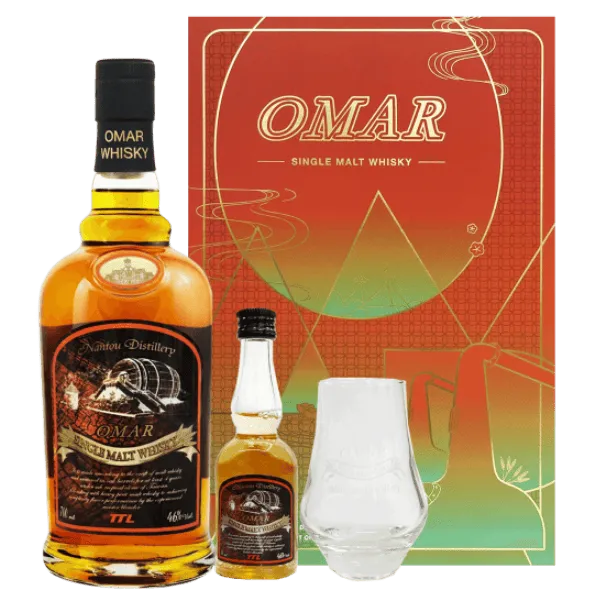 OMAR 煙燻焦香幾何線條版禮盒