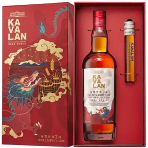 噶瑪蘭 層豐雪莉3桶2024年威士忌禮盒