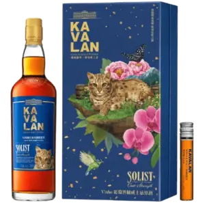 噶瑪蘭 經典獨奏葡萄酒桶2021新春生態之美石虎禮盒