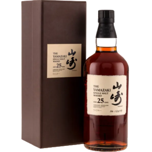 山崎 25年單一麥芽威士忌(舊版)