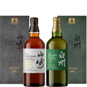 山崎18年+白州18年 100週年紀念版(公司貨)