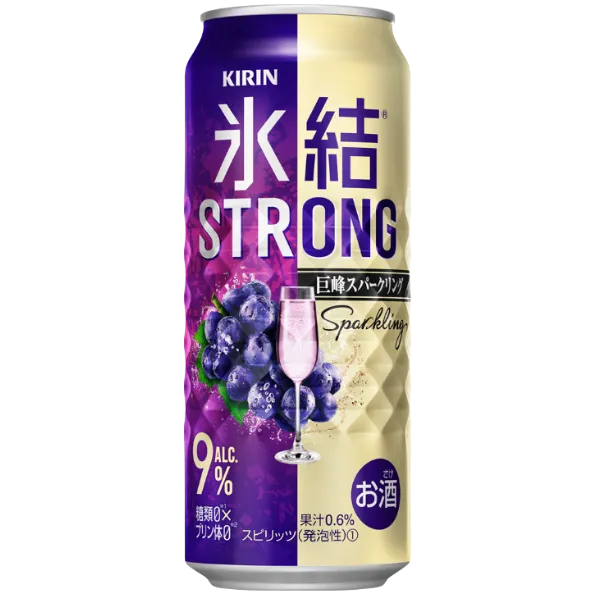 派對聚會｜買酒 就要買可以開心盡興的 - 推薦購買酒款 - 麒麟 冰結STRONG調酒 華麗巨峰葡萄易開罐
