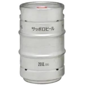 SAPPORO 桶裝生啤酒 黑標 20L
