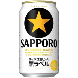 SAPPORO 生啤酒黑標(24入)350ML