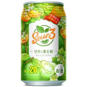 SOUR3沙瓦 芭樂柳橙風味 350ML(24入)