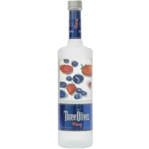 三顆橄欖伏特加 莓果風味 1000ml
