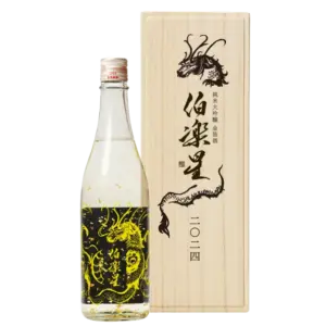 伯樂星 純米大吟釀干支金箔酒 2024龍年
