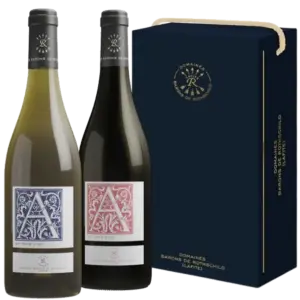 拉菲 南法奧希耶紅白酒禮盒