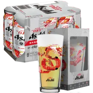 朝日 Asahi Super Dry龍年像素限定版 350ML*6入