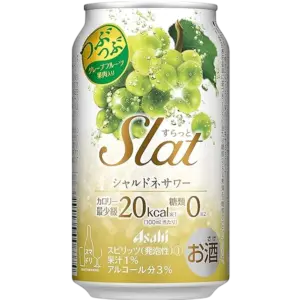 朝日 Slat 夏多內葡萄沙瓦 350ml (24入) Asahi Slat Chardonnay Sour