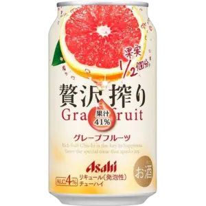 朝日 豪華鮮榨 葡萄柚 贅沢啤酒 350ml (24入)