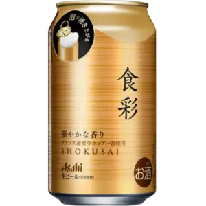 朝日 食彩 高級生啤酒 340ml (24入)