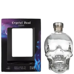 水晶骷髏頭 伏特加 1000ML