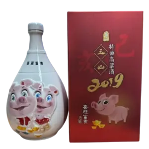 玉山 特曲高粱酒 喜迎富貴(豬年)1000ml