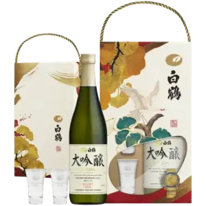 白鶴 大吟釀清酒2025年新年禮盒