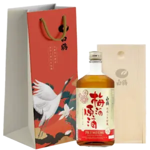 白鶴 梅酒原酒 三年貯藏2024木盒精裝版