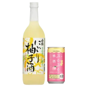 白鶴柚子&HAKUTSURU PURUPURU系列禮盒