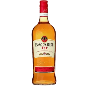 百加得 151蘭姆酒 1L