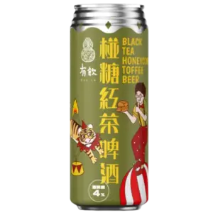 臺虎 有飲椪糖紅茶啤酒