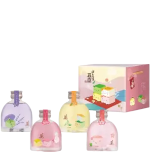 醉月 花草酒四入禮盒組(溫柔的豆腐)