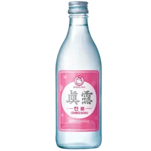 韓國燒酒 真露 復古風燒酒(粉)