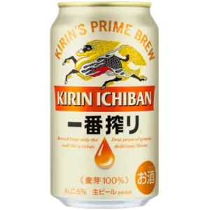 麒麟 一番搾啤酒罐裝 350ML(24入)