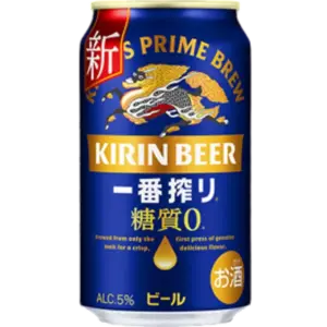 麒麟一番搾 零糖質啤酒 350ml (24入)