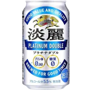 麒麟淡麗 雙白金啤酒 350ml (24入)
