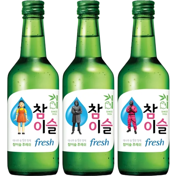 真露 魷魚遊戲限定版 原味燒酒