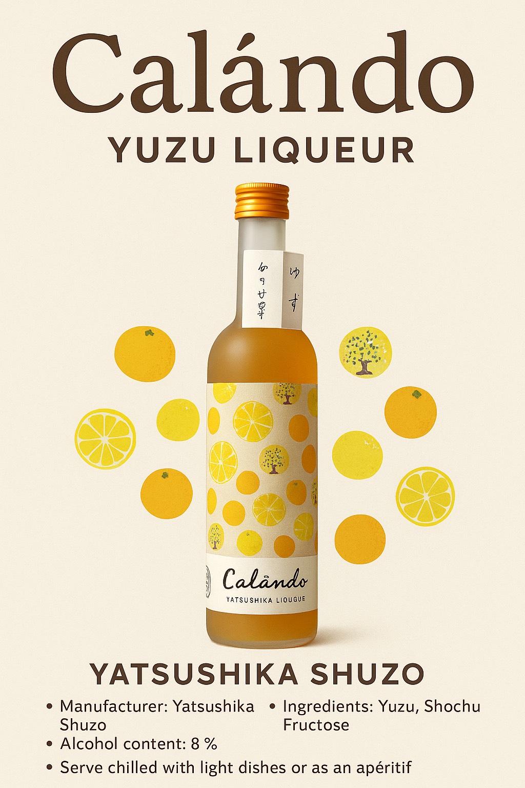 Calando 柚子酒