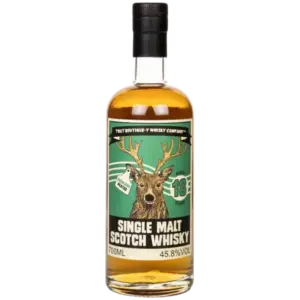 TBY漫畫標-Peated Highland Whisky 18Years Old