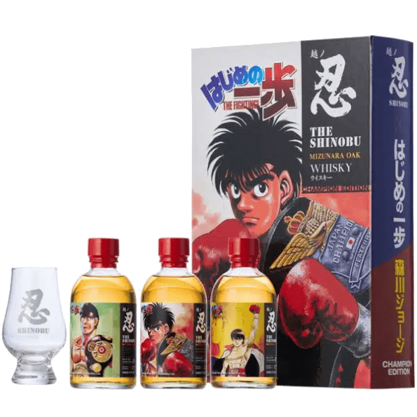 忍X《第一神拳》聯名威士忌 拳王系列收藏組