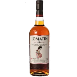 湯瑪丁 四大美人西施1999年單桶單一麥芽威士忌台灣限定