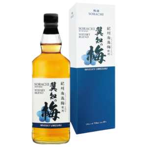 翼知 檜木桶熟成 威士忌梅酒(藍)
