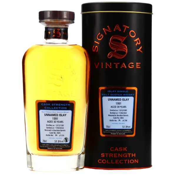 聖弗力 UNNAMED SINGLE ISLAY 30年 1991 威士忌