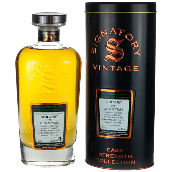 聖弗力 格蘭冠GLEN GRANT 26年 1995 威士忌