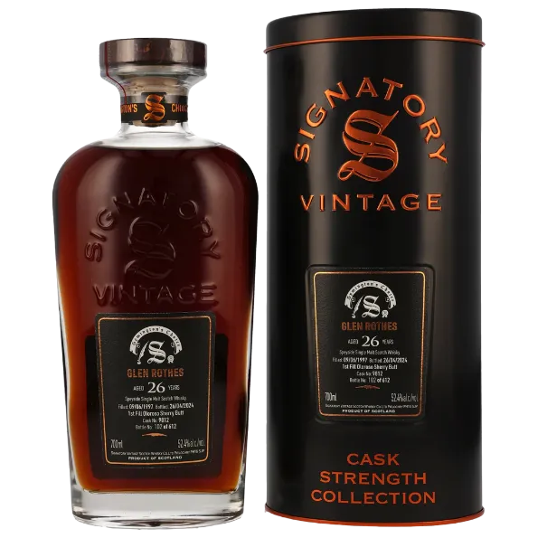 聖弗力 格蘭路思Glen Rothes 26年 1997 威士忌